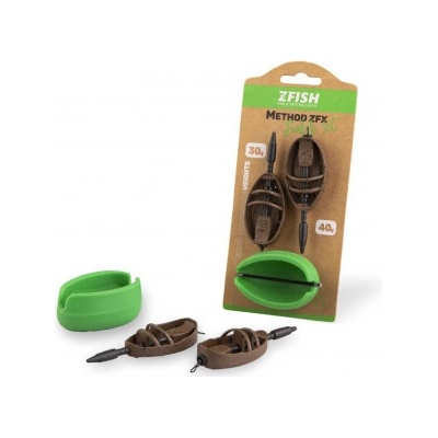 ZFISH Sada Method Feeder Set ZFX 30,40g+Formička