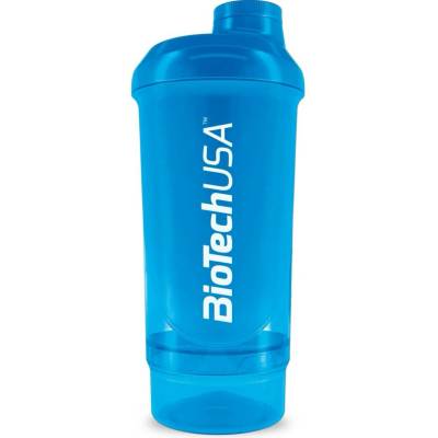BIOTECH USA Shaker WAVE+ COMPACT 500 ml (+150 ml) varianta černý