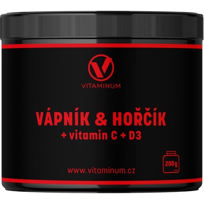 Vitaminum VÁPNÍK & HOŘČÍK + vitamin C + D3 200 g