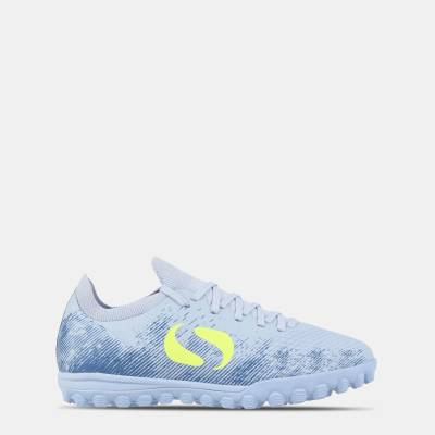 Sondico Детски футболни стоножки Sondico Blaze Childrens Astro Turf Trainers - Purple/Lime