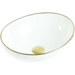 Mexen Elza 40,5x33 cm white/gold (21014005)