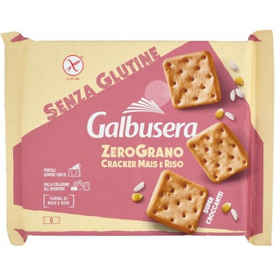 Galbusera bezlepkové chrumkavé krekry z kukurice a ryže 320 g