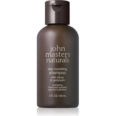 John Masters Organics Citrus & Geranium Daily Nourishing Shampoo подхранващ шампоан веган цитрус 60ml