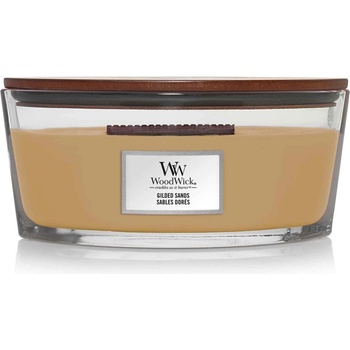WoodWick Gilded Sands ароматна свещ с дървен фитил 453, 6 гр