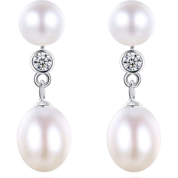 Silenti Jewelry Сребърни обеци "Благодарност