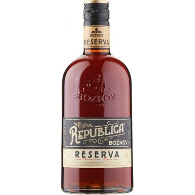 Božkov Republica Reserva 40% 0,7 l (čistá fľaša)