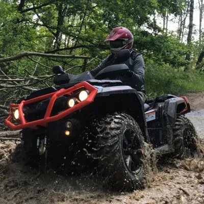 Extrémní jízda na čtyřkolce Vysočina