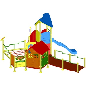 Playfactory КОМБИНИРАНО ДЕТСКО СЪОРЪЖЕНИЕ ps0047