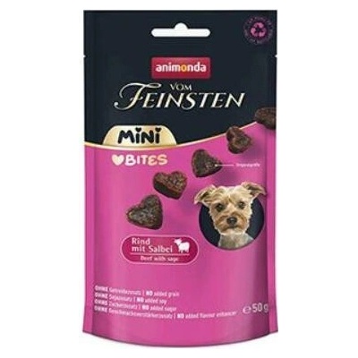 Animonda pes VF poch. Mini Bites hovězí šalvěj 50 g