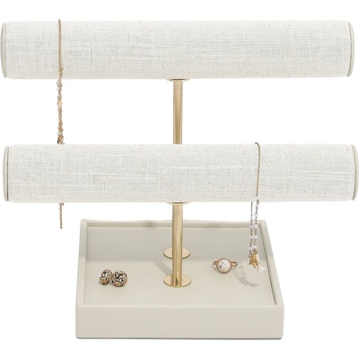 Stackers Стойка за бижута Stackers Bangle ленена светлобежова (76733)