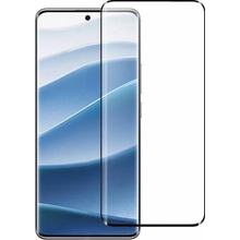 Picasee 3D ochranné tvrdené sklo s rámčekom pre Xiaomi Redmi Note 14 Pro+ 5G - čierné 483011