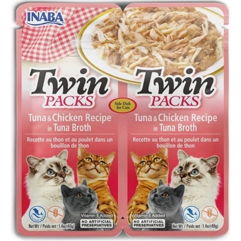 Twin Packs Tuna & Chicken in Broth 80 g