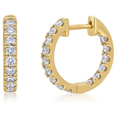 SOFIA DIAMONDS zlaté náušnice LABGER37681YG