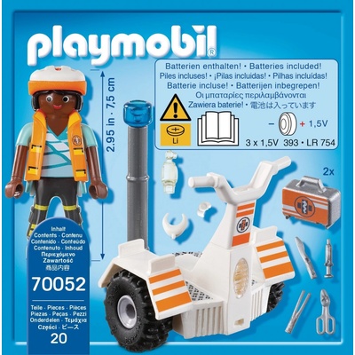 Playmobil 70052 Segway se záchranářem