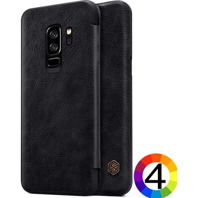 Samsung Galaxy S9 Plus G965 Nillkin Кожен Калъф и Протектор