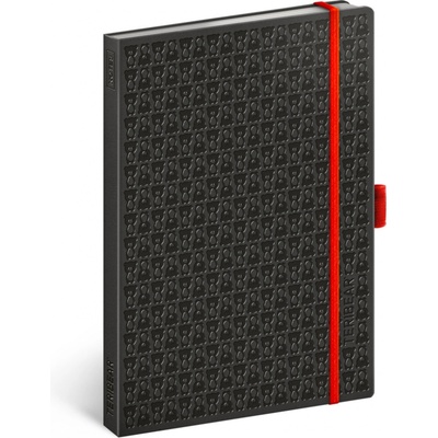 Notique Бележки NOTIQUE Teribear, черни, с подплата, 15 x 21 cm, A5 BAAGL NOTIQUE | Cheren | Home | UNI