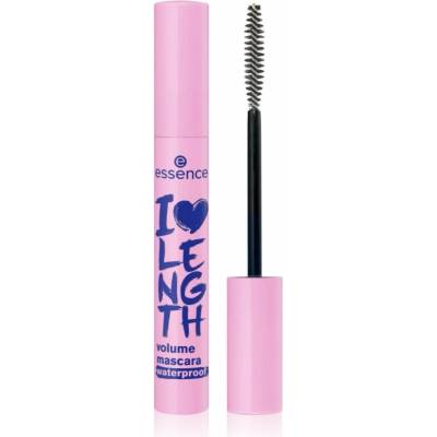 essence I love length vodeodolná riasenka pre objem 01 Ultra Black 9 ml
