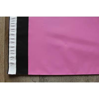 Růžová plastová obálka 550x750, 60my 100ks