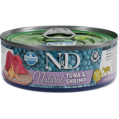 N&D Cat Natural Tuna & Shrimp 70 g