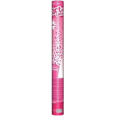 Párty konfety vystřelovací XL 60 cm, růžové