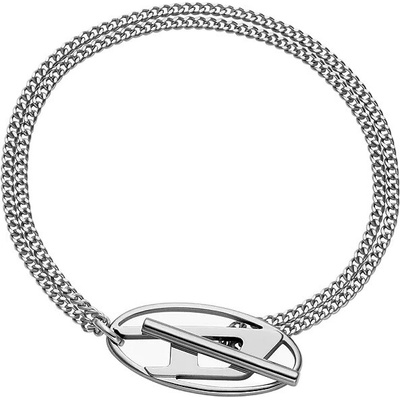 Diesel Fashion dvojitý ocelový náramek DX1535040