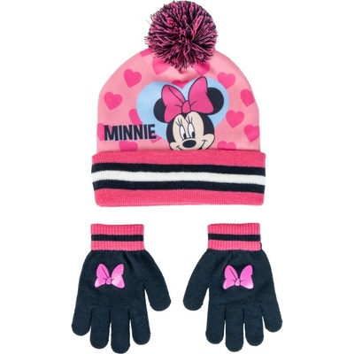 Súprava čiapky rukavice Disney Minnie