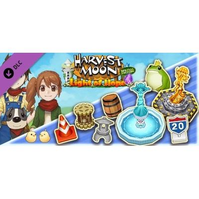 Natsume Harvest Moon Light of Hope Special Edition Decorations Tool Upgrade Pack (PC)