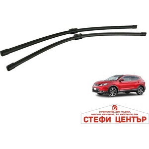 Paolo Предни чистачки съвместими с Nissan Qashqai (2007) 2бр/к-т (65291) - steficenter