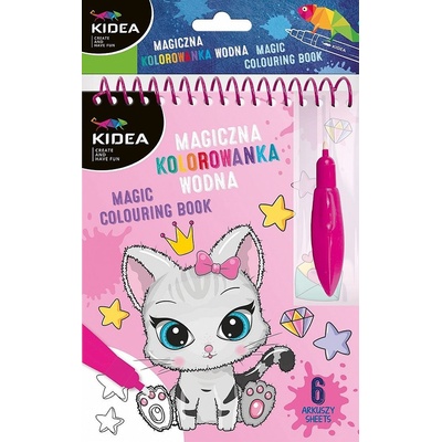 kidea - Cats книжка за оцветяване с вода