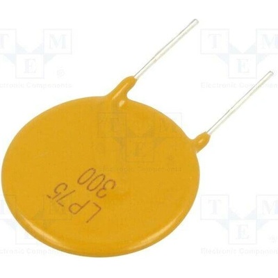 WAYON LP75-300F Pojistka: polymerová PTC; THT; 3A; Imax: 40A; Ipřep max: 15A