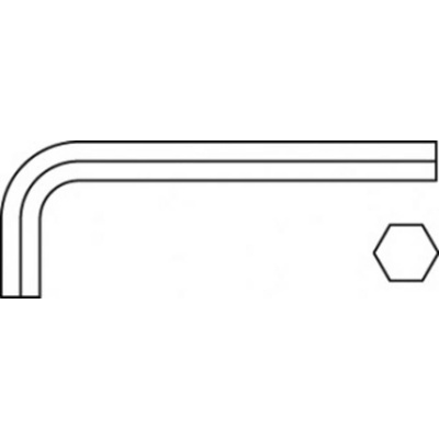 Toolcraft kľúč 3 mm TO-5394807