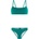 Protest Дамски комплект бикини Protest Women's PRTDimi Bralette Bikini Bikini - Peacock Green - размер 42 (EU) (150-6508-0315)