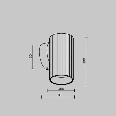 Maytoni C106WL-01-GU10-B