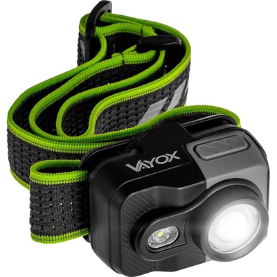 Vayox Димируема презареждаема челна лампа LED/10W/5V/3xAAA IP66 800 лм 1000 mAh (BX0077)