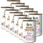 Brit Консерва Brit Mono Protein Заек, 12 x 400 г
