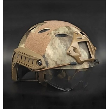 DRAGOWA Tactical Тактическа каска Fast PJ с очила Bolt, AT (без сертификация) (DRG153.AT)