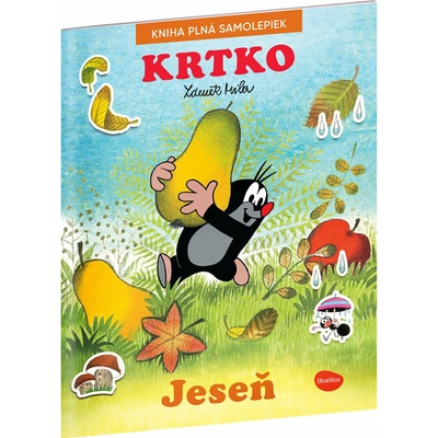 Krtko a jeseň - Kniha plná samolepiek - Zdeněk Miler Ilustrátor, Alena Viltová, Ema Potužníková
