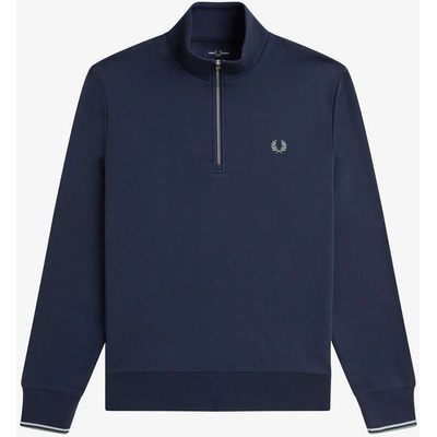 Fred Perry Горнище с цип Fred Perry FredPerry Half Zip Top - Dk Airforce Z47