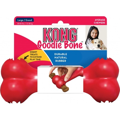 Kong Flamingo Hračka Goodie kost L