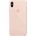 Apple Silicone Case - оригинален силиконов кейс за iPhone XS Max (розов пясък) (bulk)