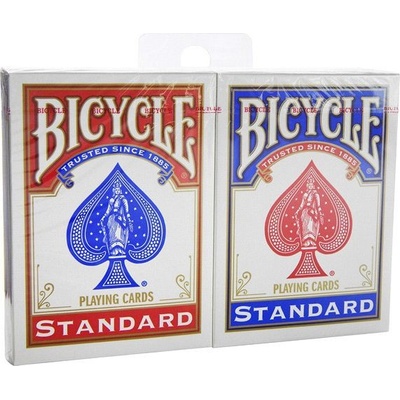 Standard Face Duo Pack Bicycle hracie karty na kardistre a kúzlenie
