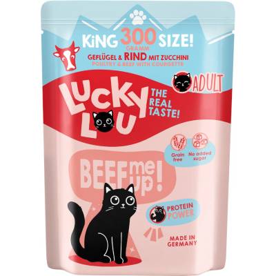 Lucky Lou Adult drůbež a hovězí 2 x 300 g