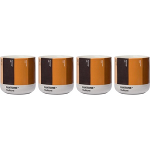 Copenhagen Design Големи термочаши Pantone 190 мл нюанси на кафявото 4 бр (101064444)