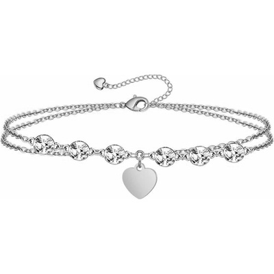 Swarovski e. náramok so srdiečkom Have Love seb5907