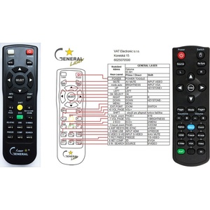 General Optoma w-301 - дистанционно управление с лазерен указател (w-301)