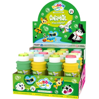 Bublifuk 175ml Maxi Zvířata