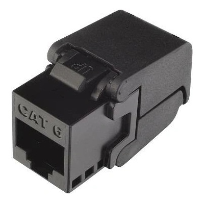 SOLARIX MULTIPACK 24ks Keystone Solarix CAT6 UTP RJ45 černý samořezný SXKJ-6-UTP-BK-SA