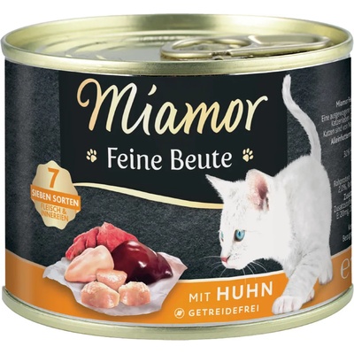 Miamor 12x185г Feine Beute Miamor, консервирана храна за котки - пиле
