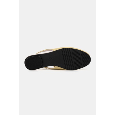 Calvin Klein Кожени балеринки Calvin Klein BALLERINA SLING BACK LTH (HW0HW02655)