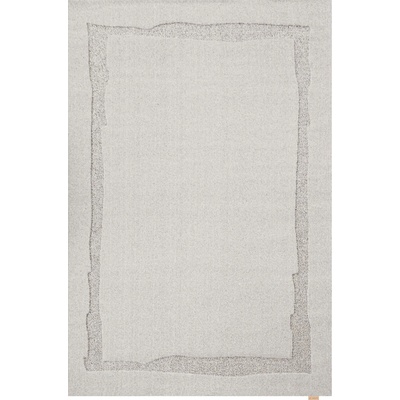 Agnella Светлосив вълнен килим 133x190 cm Morphic Rocca - Agnella (5901760414296)